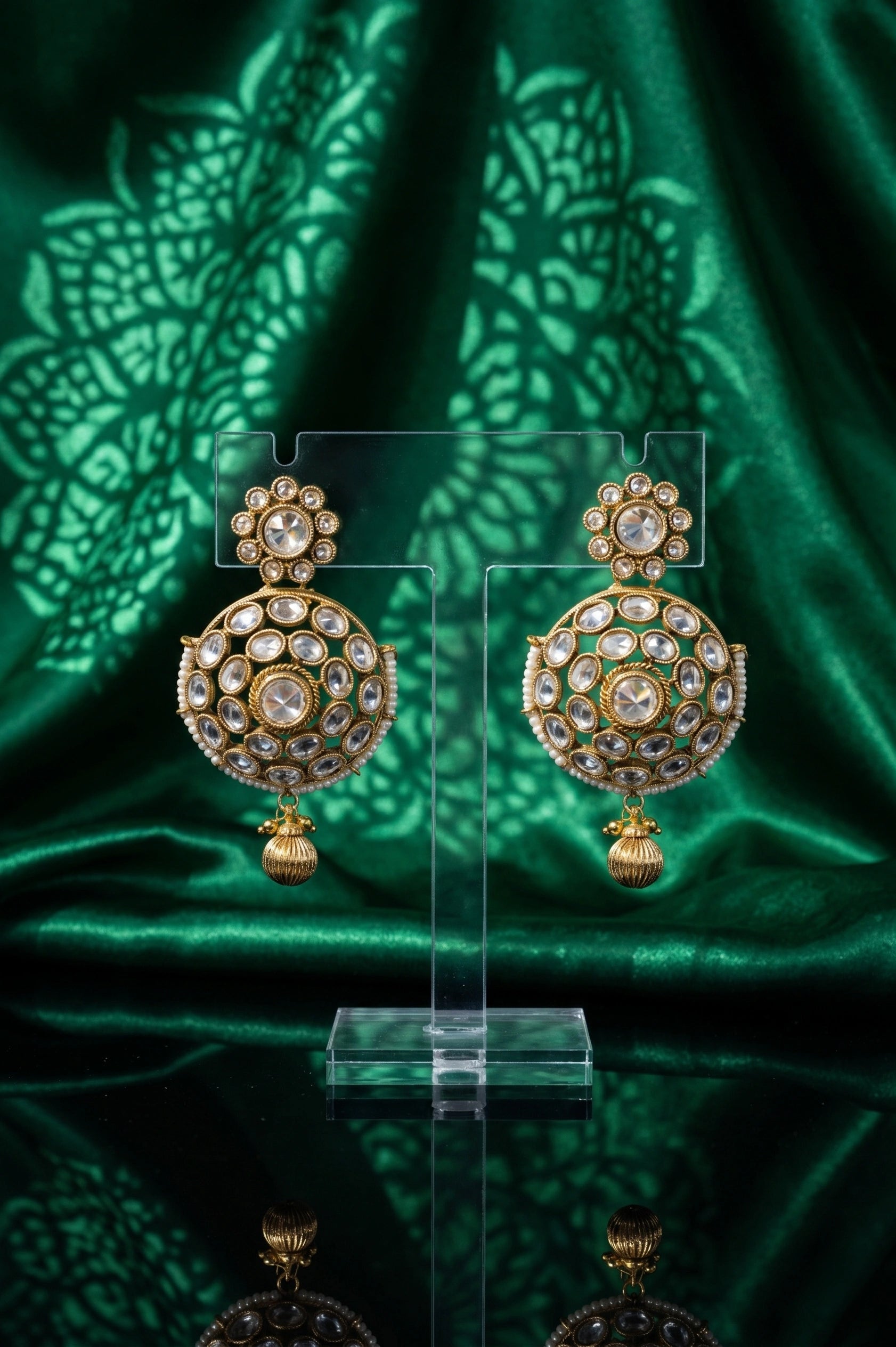 Vogue polki earring