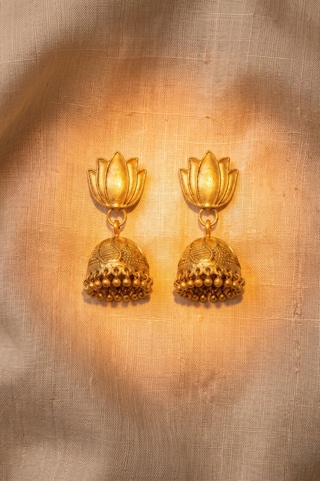 Fancy polki earring