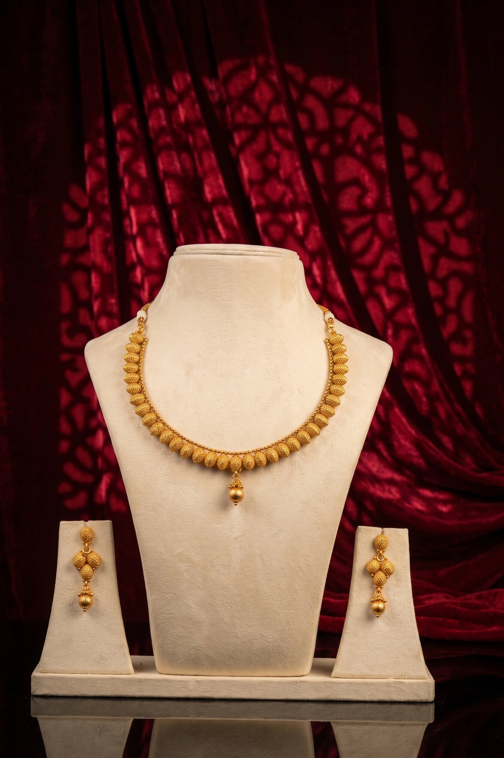 Vibrant Polki set