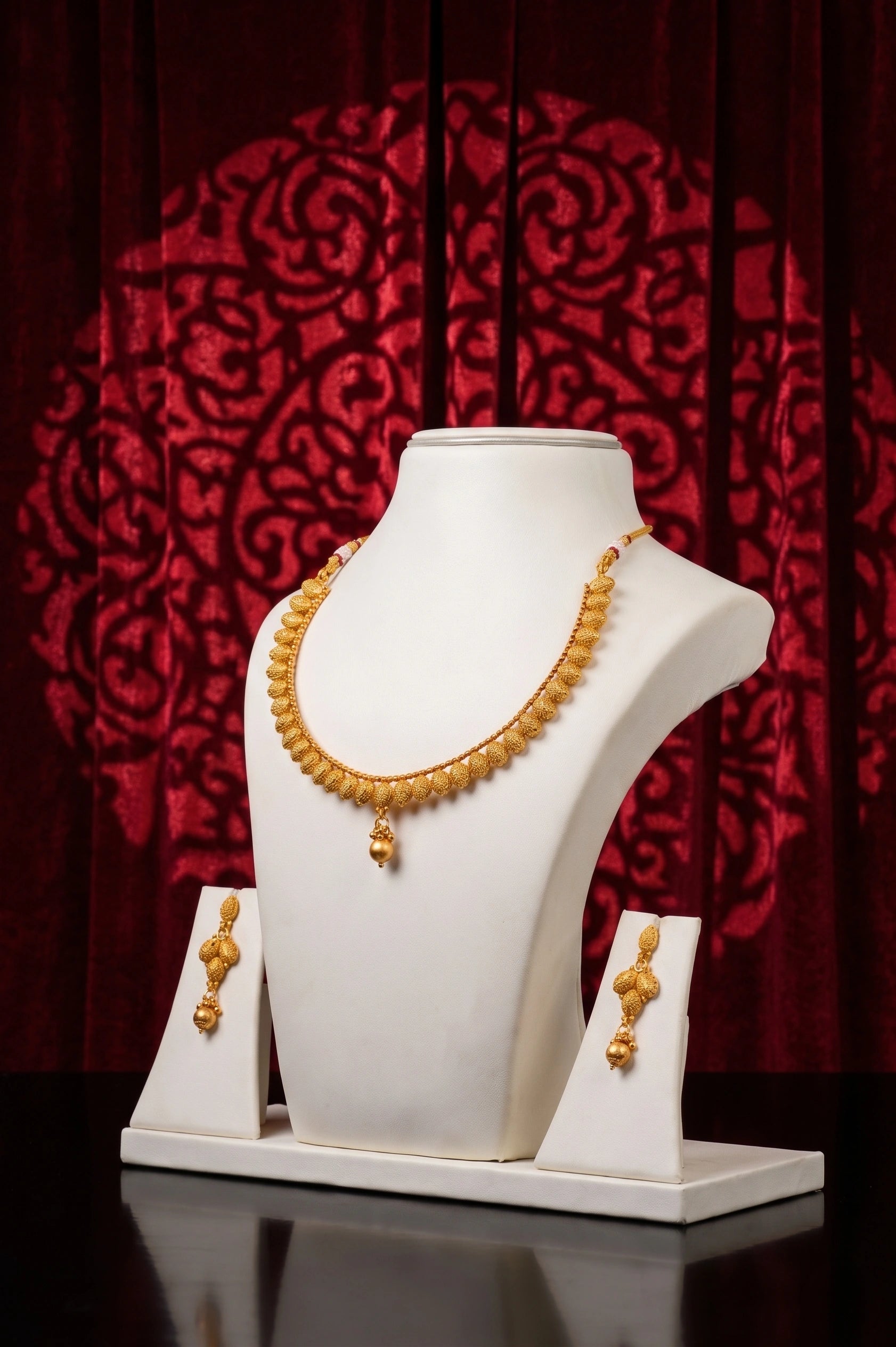 Vibrant Polki set
