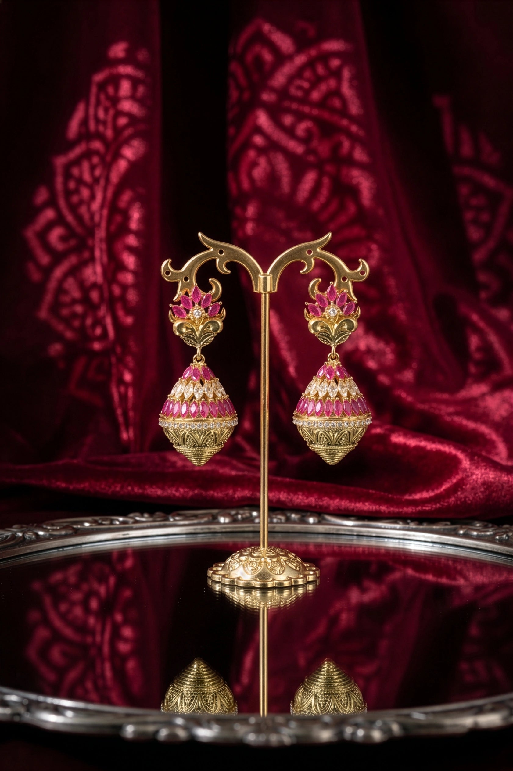 Majestic polki earring