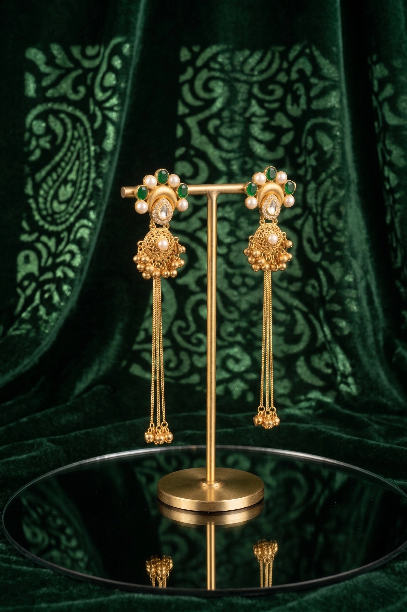 Exclusive kundan earring