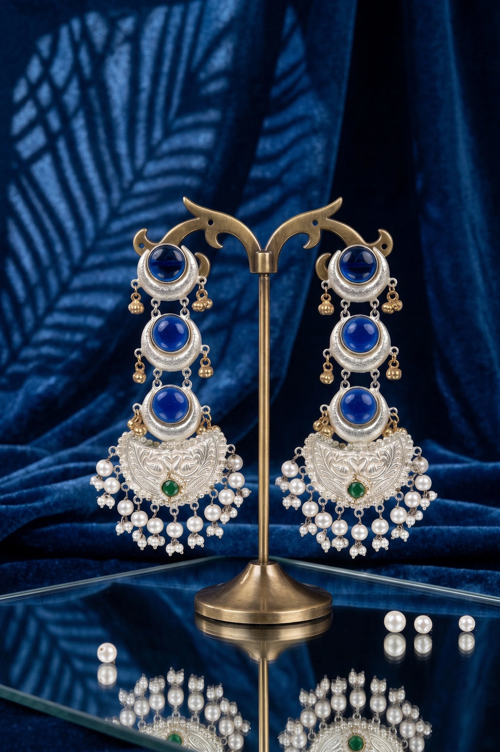 Silver Look earring