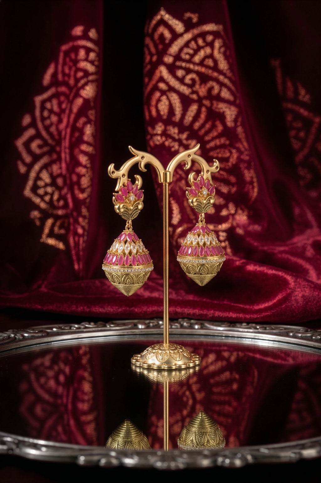 Majestic polki earring