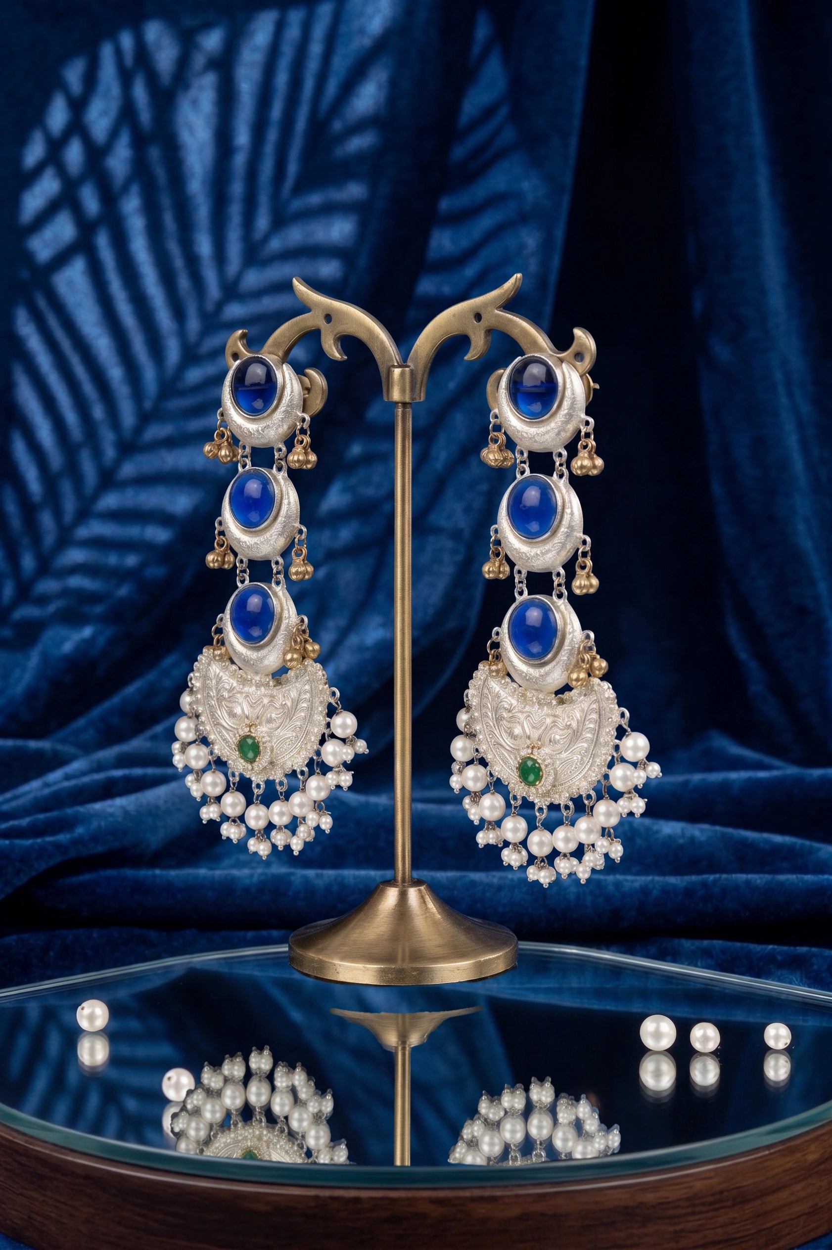 Silver Look earring