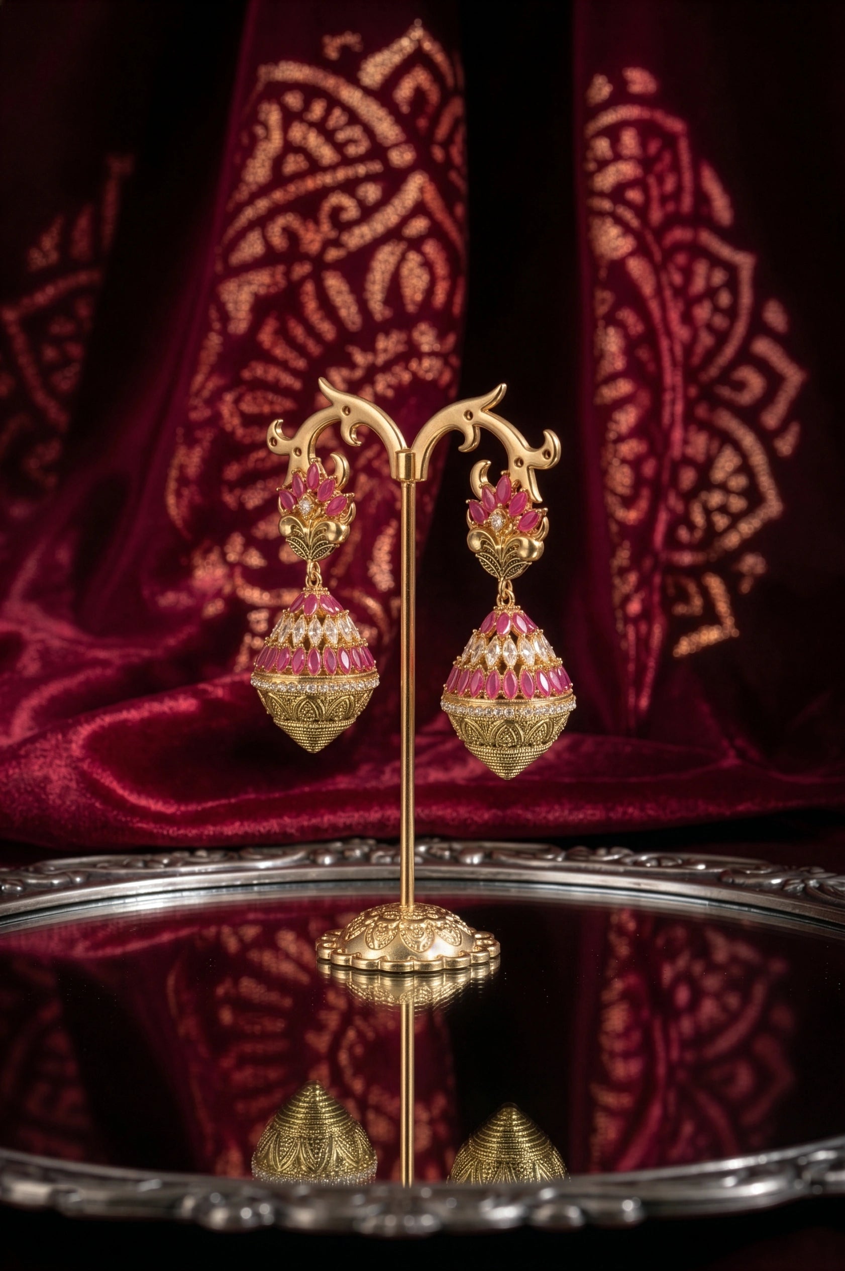 Majestic polki earring