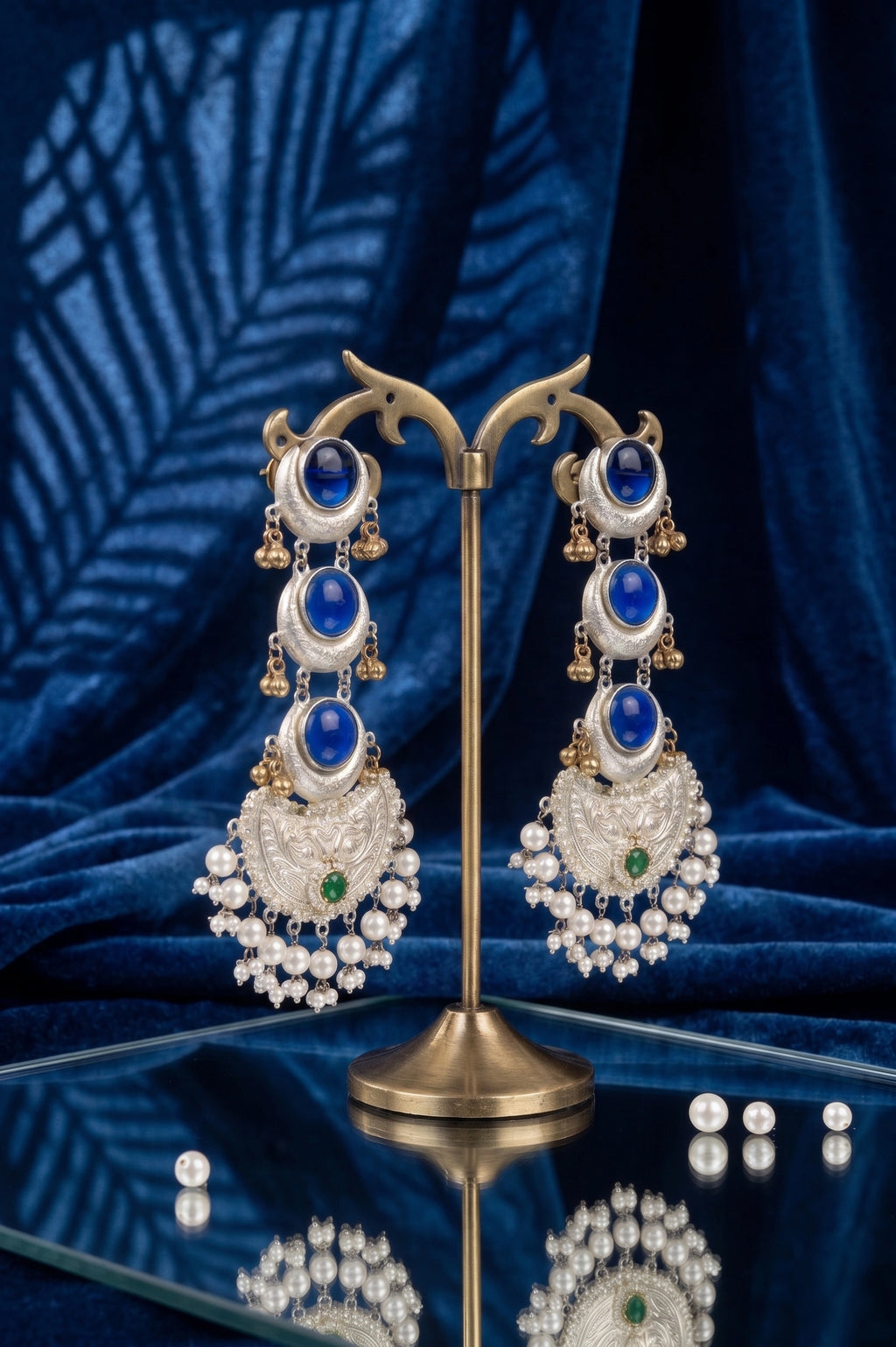 Silver Look earring