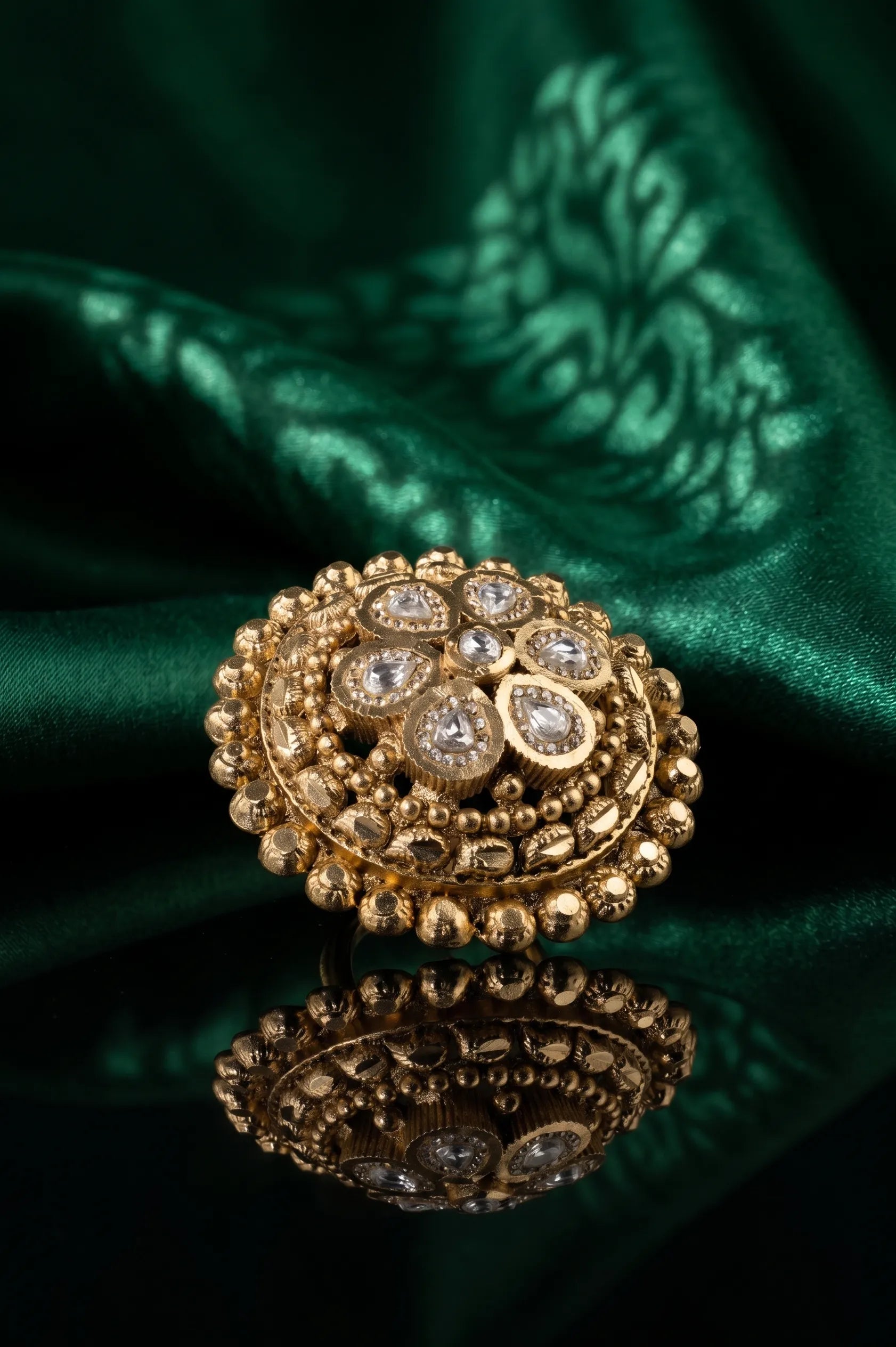 Serene polki ring