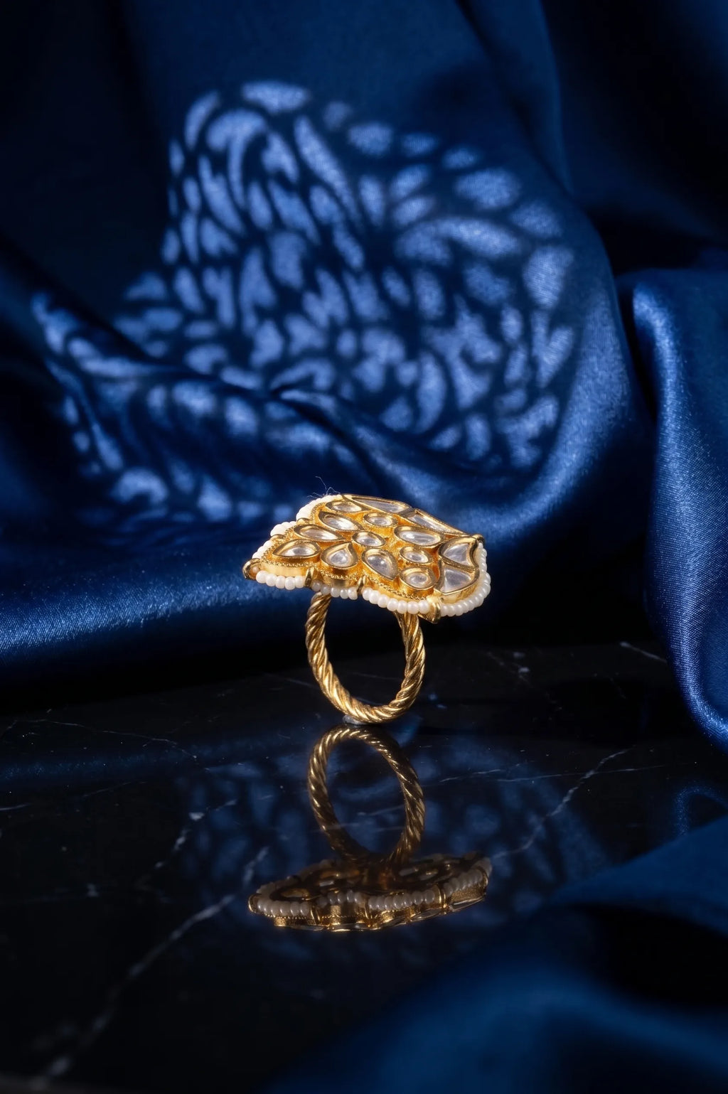 Magical Kundan ring