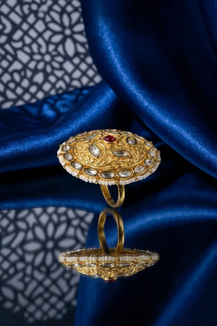 Nirvana Kundan ring