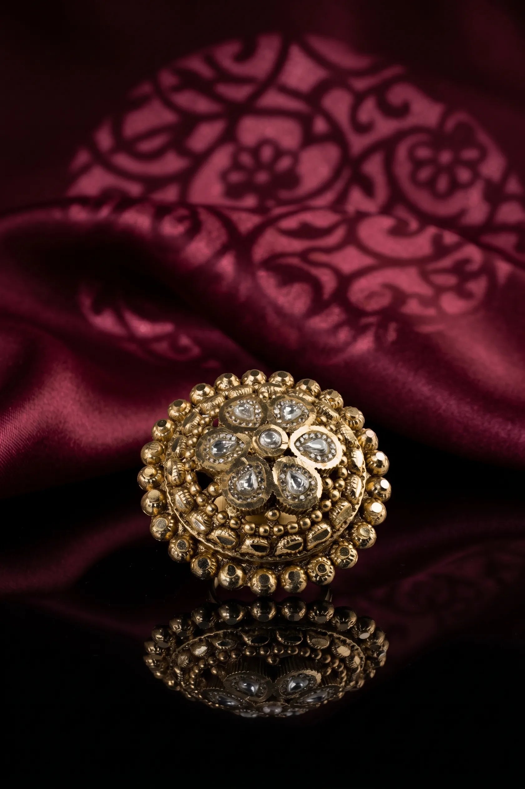 Serene polki ring