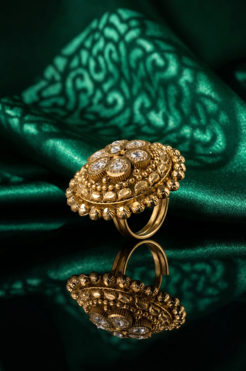 Serene polki ring