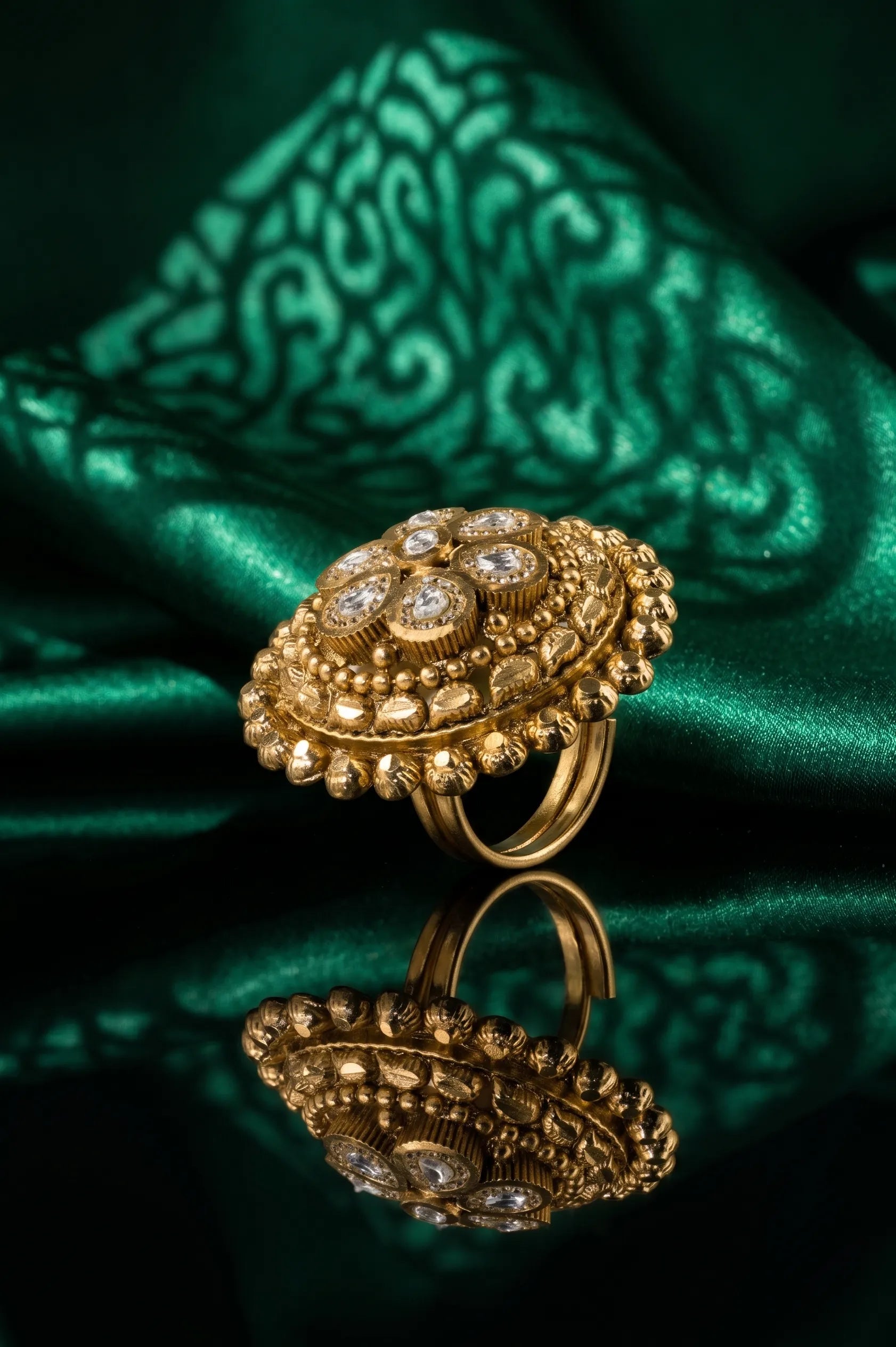 Serene polki ring
