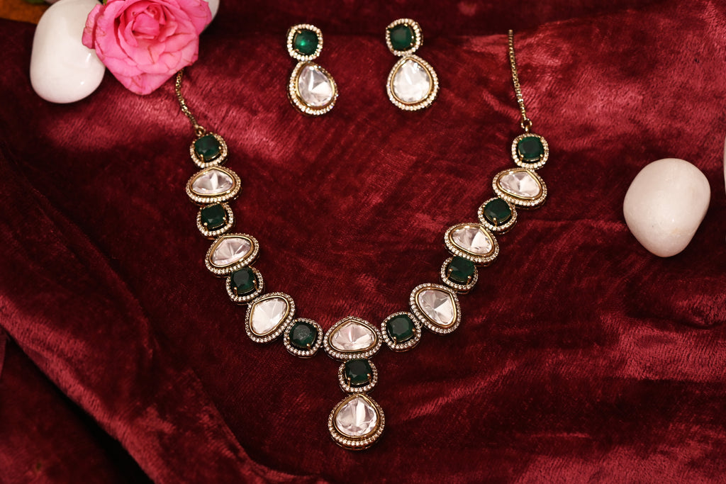 Chandni Charm Necklace Set