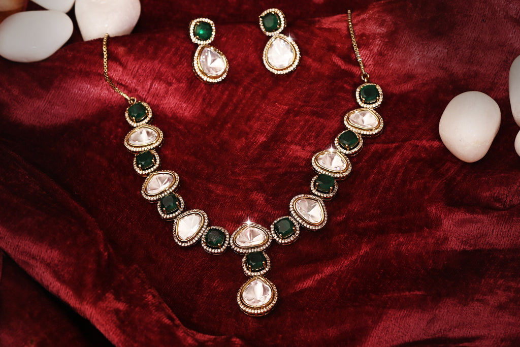 Chandni Charm Necklace Set
