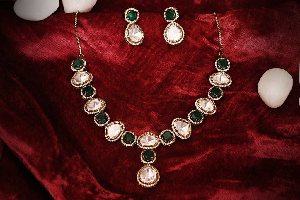 Chandni Charm Necklace Set